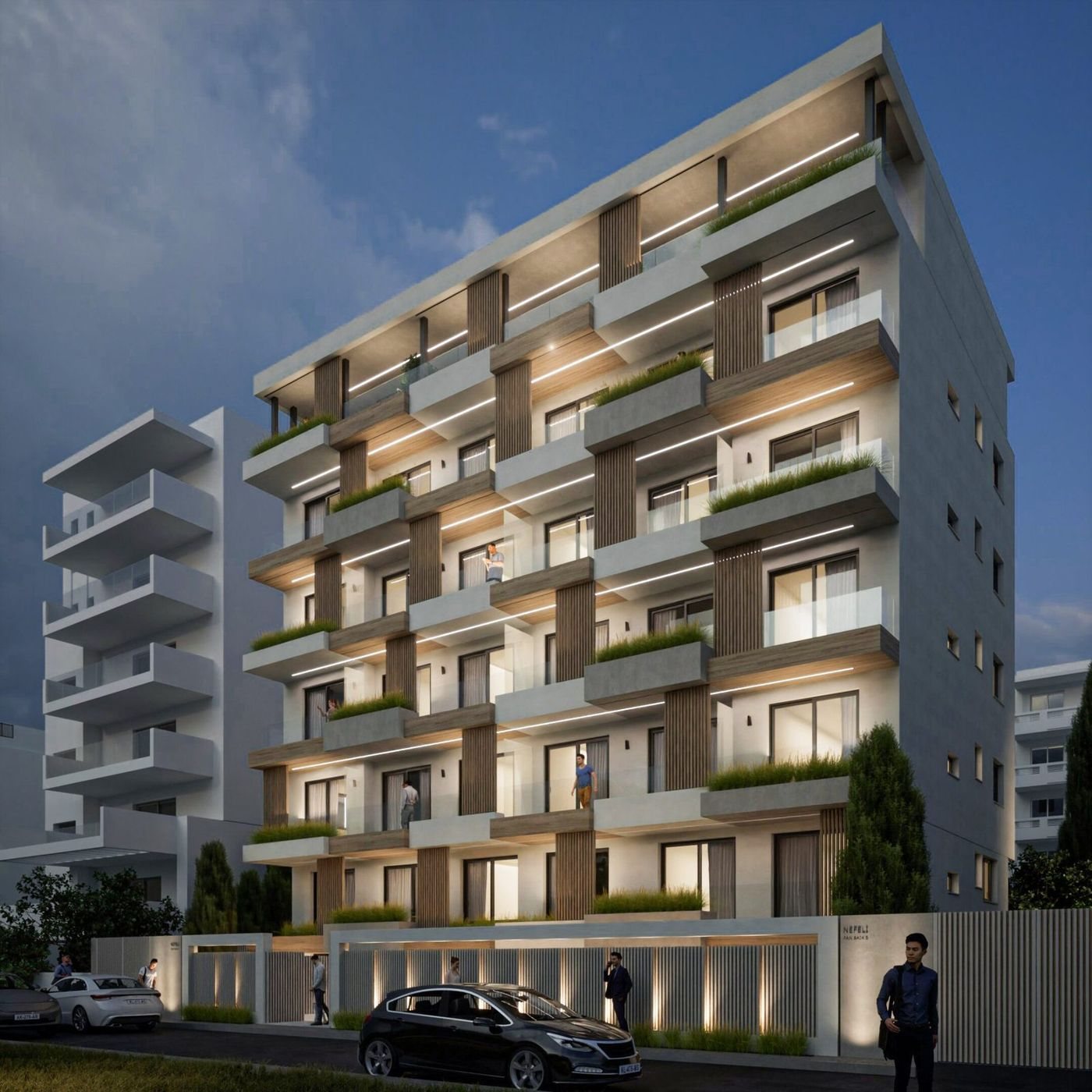 Alimos — Riviera sahil hattı yönünde proje çevresi